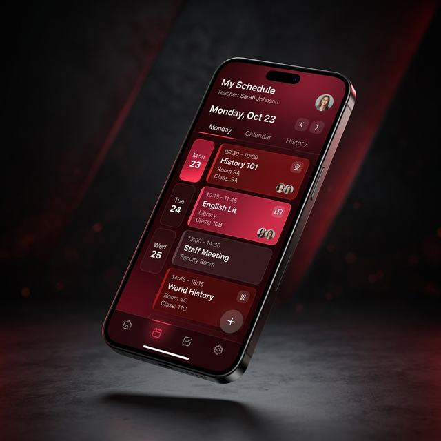 Staff Timetable App